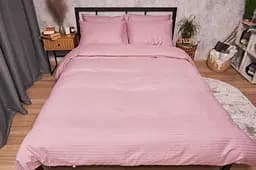 Комплект постільної білизни Moon&Star Satin Stripe Stripe Candy двоспальний 175х210 наволочки 4х50х70 - мініатюра 4