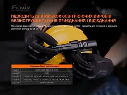 Універсальне кріплення на шолом Fenix ALD-05 для ліхтаря з пов'язкою - мініатюра 9