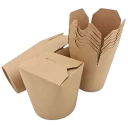 Коробка одноразова для локшини Крафт 26 oz 735 мл 50 шт.