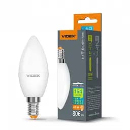 LED лампа Videx C37h 4.9W E14 4100K