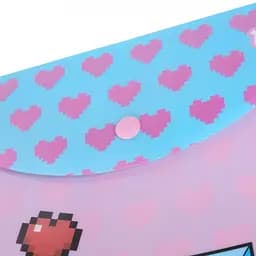 Папка - конверт Yes А4 на кнопці Minecraft Spring Bee вертикальна (492339) - мініатюра 2