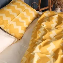 Комплект постільної білизни Mirson Сатин 22-1406 Yellow Waves 210х143 см (2200010928808) - мініатюра 4