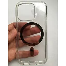 Чохол Spigen Ultra Hybrid MagFiдля iPhone 15 Pro (6.1") Gold ACS06718 прозорий протиударний - мініатюра 7