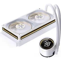 СВО Jonsbo TH-240 White (Intel LGA 1200/115X/17XX/1851; AMD AM4/AM5) (TH-240 White) - мініатюра 2