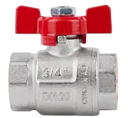 Кран кульовий Icma 3/4" прямий №349 (87349AE11) - мініатюра 2