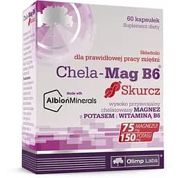 Витамины и минералы Olimp Chela-Mag B6 Cramp, 60 капсул