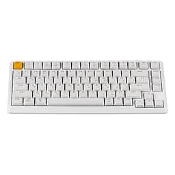 Клавіатура механічна J1 82Key, K pro Red, WL/BT/USB-A, QMK, Hot-swap, EN/UKR, RGB, білий Keychron teh0013899 - мініатюра 6