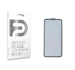 Захисне скло для Apple iPhone 11 Pro Max/Xs Max, 3D PREMIUM, повноекранне 3D скло з рамкою, глянцеве, загартоване, протиударне, ультратонке, олеофобне покриття, 9H, стійкість до подряпин, проста установка, повне проклеювання, ArmorStandart (ARM53068)