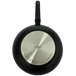 Сковорідка Nois Salto Silver Wok з кришкою 28 см (830904) - мініатюра 4