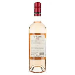 Вино La Villette Rose рожеве сухе 0.75 л - мініатюра 2