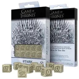 Набор кубиков Game of Thrones. Stark 10xD6 Dice Set (10 шт.) (GOT/00190166/2025/1/B)