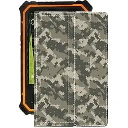 Чохол StatusCASE з екошкіри для планшету Hugerock T80V2 Хаки-зелений