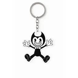 Брелок акриловый  Бенди и чернильная машина Бенди Bendy And the ink machine Bendy 5 см