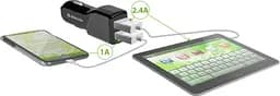 Автозарядка Defender 2xUSB 18W (2xUSB-A) 3.4A UCA-34 чорна (83834) - мініатюра 2