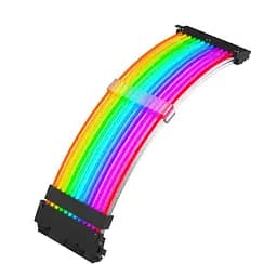 Модінг Zezzio 24pin c RGB подсветкой (24pin Extension power cable)