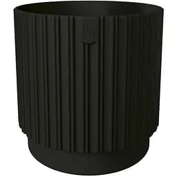 Горщик для квітів Form-Plastic Міка Циліндр Петіт Eco-22 6.7 л чорний (5310-084)