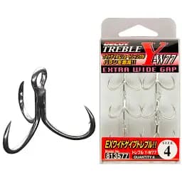 Тройник Decoy Y-W77 #2/0 (6 шт/уп)