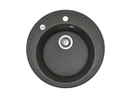 Кухонная мойка Adamant SUN серая d 510x200 мм, без крыла d 51