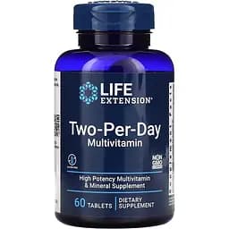 Вітаміни та мінерали Life Extension Two-Per-Day 60 таблеток