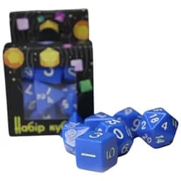 Набор кубиков Opaque 7 Dice Set - Blue , 7 шт. (g7dopaq05)