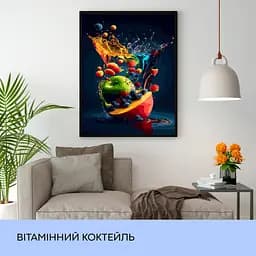 Набір для розпису по номерах "Вітамінний коктейль" 40*50 см, IDEA2-GX46496 - мініатюра 3