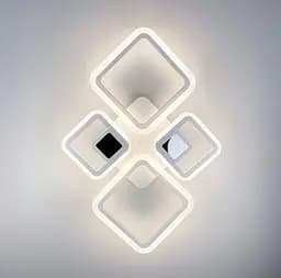 LED світильник із 3D підвісткою Line.F Колір корпусу Чорний - мініатюра 2