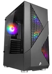 Корпус 1stPlayer F3-A-BK-4F1 Black без БЖ