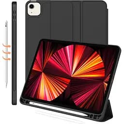 Чохол-книжка CDK для Apple iPad Air 11" M3 2025 екошкіра/силікон Smart Case cлот стилус (011190) black