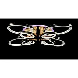 Стельова LED люстра з димерним пультом і підсвічуванням Splendid-Ray 30-3980-45 - мініатюра 4