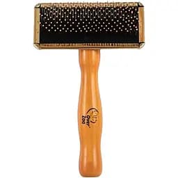 Щітка для собак Over Zoo з пластиковими кульками L 15х12х2 см