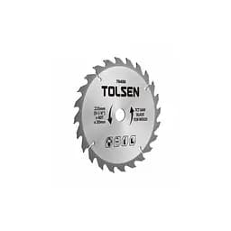 Диск пильний Tolsen з ТВС напайками по дереву 210х24Т*30мм (76440)