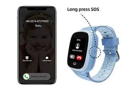 Дитячий смарт годинник Lemfo T26 з GPS відстеженням, дзвінками від sim карти, камерою та прослушкою Рожевий - мініатюра 10