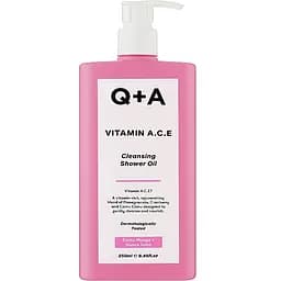 Вітамінізована олія для душу Q+A Vitamin A.C.E Cleansing Shower Oil 250 мл