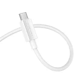 Кабель Hoco X107 Favor charging data cable Type-C 3A/1 м білий
