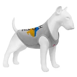 Майка для собак WAUDOG Clothes малюнок Будинок сітка M B 38-41 см C 20-23 см (4823089349305)