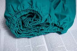 Простирадло на резинці Moon&Star Green Deep Бязь Gold Люкс 180х190х25 см - мініатюра 3