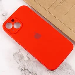 Чохол Silicone Case Full Camera Protective AA Apple iPhone 13 6.1" Червоний / Red - мініатюра 4