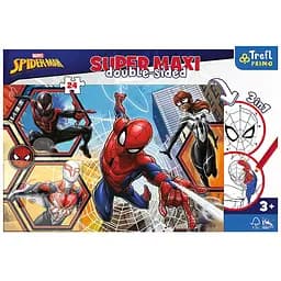 Пазли Trefl Ватаку Спайдермен Supermaxi 24 елементів - мініатюра 4