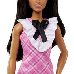 Лялька Barbie Модниця в рожевій сукні з жабо, 30 см (HJT06) - мініатюра 4
