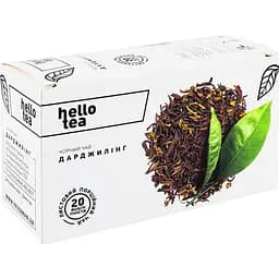 Чай чорний Hello Tea Дарджилінг 50 г (20 шт. х 2.5 г) (930234)