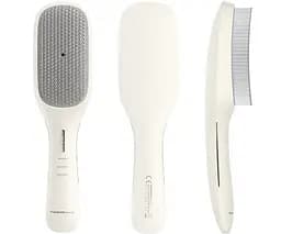 TOUCHBeauty TB-2441, Мікрострумова багатофункціональна щітка з вібромасажем для волосся та шкіри голови 4в1 Тач Б'юті, біла - мініатюра 2