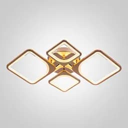 Люстра світлодіодна Valeso V K39047-2+2 GD з пультом - мініатюра 2