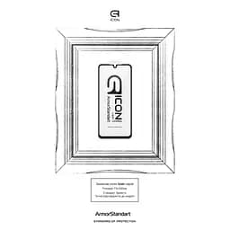 Скло захисне Armorstandart Icon Samsung A26 5G Black (ARM82210) - мініатюра 3