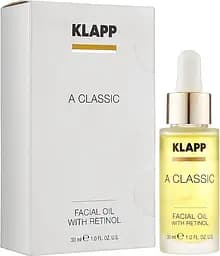 Олія для обличчя Klapp A Classic Facial Oil With Retinol, 30 мл - мініатюра 2