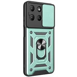 Чехол Ummi Camshield Serge Ring для Motorola Moto G15 4G Зеленый/Green