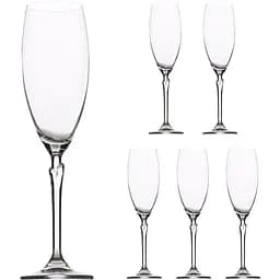 Набір келихів для шампанського Lora Місяць 220 мл 6 шт. NGC136SETCHAMP