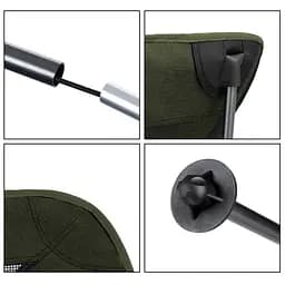 Стілець складаний Naturehike YL06 NH18Y060-Z, зелений - мініатюра 6