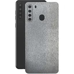 Захисна плівка StatusSKIN для Samsung Galaxy A21 A215 Корпус Вініл Метал срібло - мініатюра 1