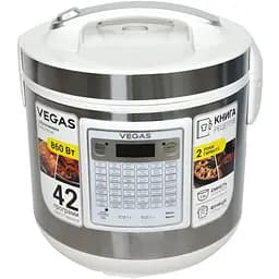 Універсальна мультиварка Vegas VMC-7007W 5 л 42 програми з антипригарним покриттям