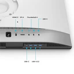 Монітор TFT 27" BenQ PD2730S, IPS, 5K, HDMI, DP, USB-C, USB-hub, HAS, Pivot, кол., білий (9H.LN7LA.TBE) - мініатюра 4